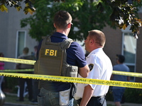 The FBI is on the scene at the mass shooting during a repass service. Four people are being shot in a mass shooting during a repass service...