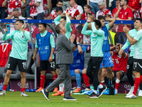 Trener Ralf Rangnick is reacting during the UEFA Euro 2024 Group D match between Poland v Austria, at the Olympiastadion in Berlin,Germany,...