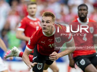 Philipp Lienhart  is playing during the UEFA Euro 2024 Group D match between Poland v Austria, at the Olympiastadion in Berlin,Germany, on J...