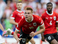 Philipp Lienhart  is playing during the UEFA Euro 2024 Group D match between Poland v Austria, at the Olympiastadion in Berlin,Germany, on J...