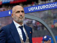 Trener Michal Probierz  is standing during the UEFA Euro 2024 Group D match between Poland v Austria, at the Olympiastadion in Berlin,German...