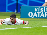 Jakub Moder  is playing during the UEFA Euro 2024 Group D match between Poland v Austria, at the Olympiastadion in Berlin,Germany, on Januar...