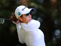 Maria Fassi of Mexico hits from the 16th tee during the second round of the KPMG Women's PGA Championship at Sahalee Country Club on Friday,...