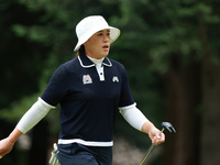 Amy Yang of Republic of Korea walks on the 7th hole during Day Three of the KPMG Women's PGA Championship at Sahalee Country Club in Sammami...