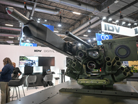 VILLEPINTE, FRANCE - JUNE 21: 
The FZ602 Lightweight rocket launcher - Thales Belgium SA, on display at the Eurosatory Defense and Security...