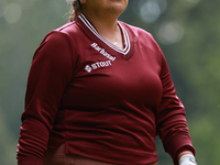 Lizette Salas of the United States walks on the 10th hole during Day Three of the KPMG Women's PGA Championship at Sahalee Country Club in S...