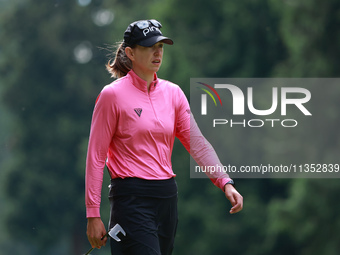 Elizabeth Szokol of the United States walks on the 10th hole during Day Three of the KPMG Women's PGA Championship at Sahalee Country Club i...