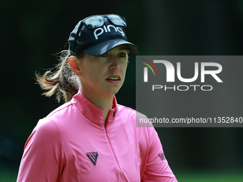 Elizabeth Szokol of the United States walks on the 10th hole during Day Three of the KPMG Women's PGA Championship at Sahalee Country Club i...