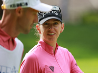 Elizabeth Szokol of the United States walks on the 10th hole during Day Three of the KPMG Women's PGA Championship at Sahalee Country Club i...