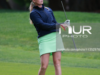 during Day Three of the KPMG Women's PGA Championship at Sahalee Country Club in Sammamish, Washington, USA, on Saturday, June 22, 2024. (