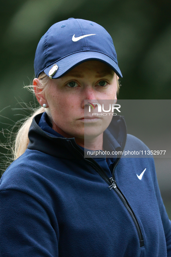 Frida Kinhult of Sweden walks on the 10th hole during Day Three of the KPMG Women's PGA Championship at Sahalee Country Club in Sammamish, W...