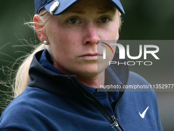 Frida Kinhult of Sweden walks on the 10th hole during Day Three of the KPMG Women's PGA Championship at Sahalee Country Club in Sammamish, W...