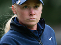 Frida Kinhult of Sweden walks on the 10th hole during Day Three of the KPMG Women's PGA Championship at Sahalee Country Club in Sammamish, W...