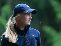 Frida Kinhult of Sweden tees off on the 11th hole during Day Three of the KPMG Women's PGA Championship at Sahalee Country Club in Sammamish...