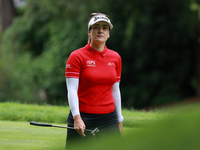 Hannah Green of Australia heads to the 11th hole during Day Three of the KPMG Women's PGA Championship at Sahalee Country Club in Sammamish,...