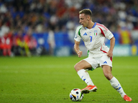 Davide Frattesi central midfield of Italy and Inter Milan during the UEFA EURO 2024 group stage match between Spain and Italy at Arena AufSc...