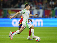 Nicolo Barella central midfield of Italy and Inter Milan during the UEFA EURO 2024 group stage match between Spain and Italy at Arena AufSch...