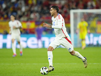 Lorenzo Pellegrini attacking midfield of Italy and AS Roma during the UEFA EURO 2024 group stage match between Spain and Italy at Arena AufS...