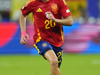 Pedri central midfield of Spain and FC Barcelona during the UEFA EURO 2024 group stage match between Spain and Italy at Arena AufSchalke on...