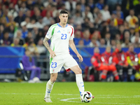 Alessandro Bastoni centre-back of Italy and Inter Milan during the UEFA EURO 2024 group stage match between Spain and Italy at Arena AufScha...