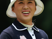 Amy Yang of Republic of Korea walks on the third hole during Day Three of the KPMG Women's PGA Championship at Sahalee Country Club in Samma...