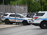 Two people are being found dead inside a vehicle with multiple gunshot wounds throughout the body in Chicago, Illinois, United States, on Ju...