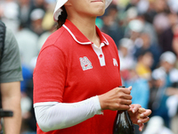 Amy Yang of Republic of Korea celebrates after winning the KPMG Women's PGA Championship at Sahalee Country Club in Sammamish, Washington, U...