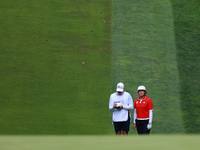 Amy Yang of Republic of Korea prepares to play her shot toward the 16th green during Day Four of the KPMG Women's PGA Championship at Sahale...