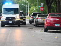 A 29-year-old male victim is being shot in Chicago, Illinois, United States, on June 23, 2024. At approximately 6:45 p.m., Sunday evening, o...