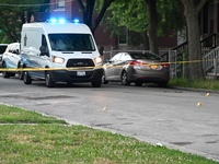 A 29-year-old male victim is being shot in Chicago, Illinois, United States, on June 23, 2024. At approximately 6:45 p.m., Sunday evening, o...