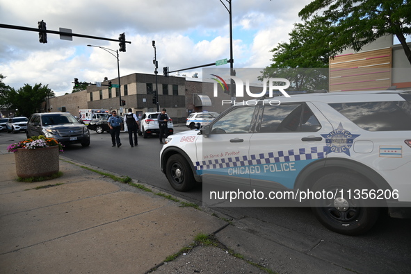 A 31-year-old male is self-transporting to the hospital with a gunshot wound in the foot and is being listed in good condition after a shoot...