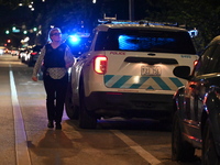 A 24-year-old male victim is being shot multiple times and is in critical condition in Chicago, Illinois, United States, on June 23, 2024. A...