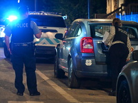 A 24-year-old male victim is being shot multiple times and is in critical condition in Chicago, Illinois, United States, on June 23, 2024. A...