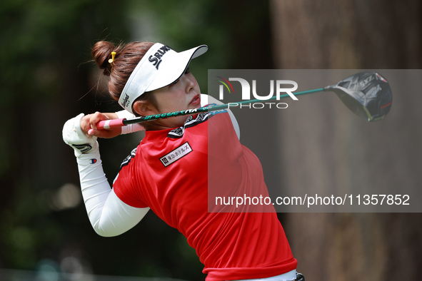 during Day Four of the KPMG Women's PGA Championship at Sahalee Country Club in Sammamish, Washington, USA, on Sunday, June 23, 2024. 