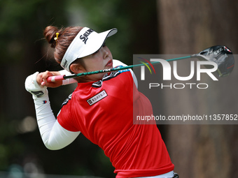 during Day Four of the KPMG Women's PGA Championship at Sahalee Country Club in Sammamish, Washington, USA, on Sunday, June 23, 2024. (