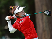 during Day Four of the KPMG Women's PGA Championship at Sahalee Country Club in Sammamish, Washington, USA, on Sunday, June 23, 2024. (