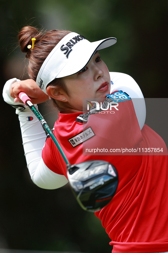 during Day Four of the KPMG Women's PGA Championship at Sahalee Country Club in Sammamish, Washington, USA, on Sunday, June 23, 2024. 