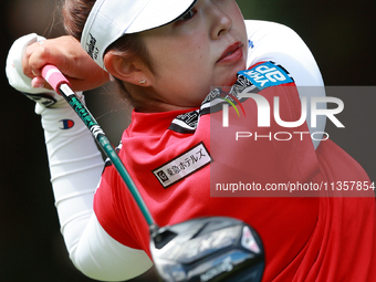 during Day Four of the KPMG Women's PGA Championship at Sahalee Country Club in Sammamish, Washington, USA, on Sunday, June 23, 2024. (