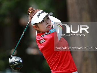 during Day Four of the KPMG Women's PGA Championship at Sahalee Country Club in Sammamish, Washington, USA, on Sunday, June 23, 2024. (