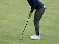 Gaby Lopez of Mexico follows her putt on the 16th green during Day Four of the KPMG Women's PGA Championship at Sahalee Country Club in Samm...