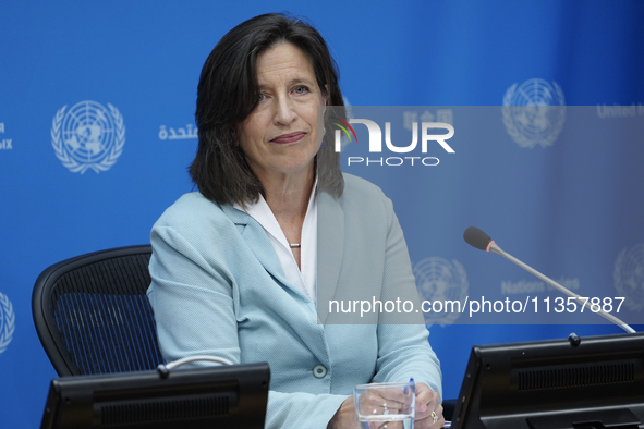 Under Secretary  General for Global Communications, Melissa Fleming discusses work needed to institute measures to protect information integ...