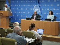 UN Secretary-General Antonio Guterres and Under Secretary  General for Global Communications, Melissa Fleming discuss work needed to institu...