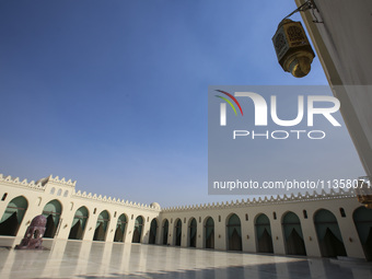 A view of Al-Hakim Mosque is among the important structures in Cairo, Egypt, on June 24, 2024. Egypt, which is the most populated country in...