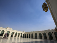 A view of Al-Hakim Mosque is among the important structures in Cairo, Egypt, on June 24, 2024. Egypt, which is the most populated country in...