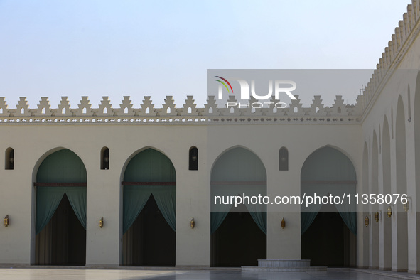 A view of Al-Hakim Mosque is among the important structures in Cairo, Egypt, on June 24, 2024. Egypt, which is the most populated country in...