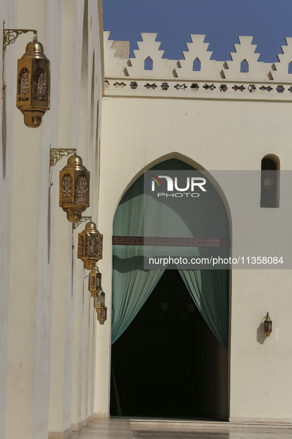 A view of Al-Hakim Mosque is among the important structures in Cairo, Egypt, on June 24, 2024. Egypt, which is the most populated country in...