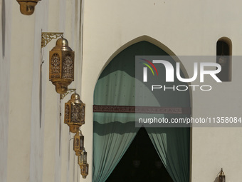 A view of Al-Hakim Mosque is among the important structures in Cairo, Egypt, on June 24, 2024. Egypt, which is the most populated country in...