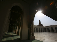 A view of Al-Hakim Mosque is among the important structures in Cairo, Egypt, on June 24, 2024. Egypt, which is the most populated country in...