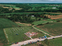 Severe storms are bringing numerous tornadoes that are touching down across parts of Wisconsin on Saturday, June 22, 2024. The Apple Grove C...