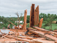 Severe storms are bringing numerous tornadoes that are touching down across parts of Wisconsin on Saturday, June 22, 2024. The Apple Grove C...